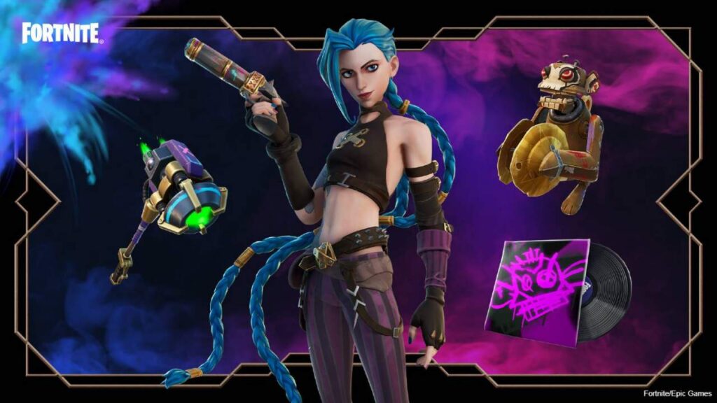 Fortnite gets League of Legends skin to celebrate Netflix’s Arcane series